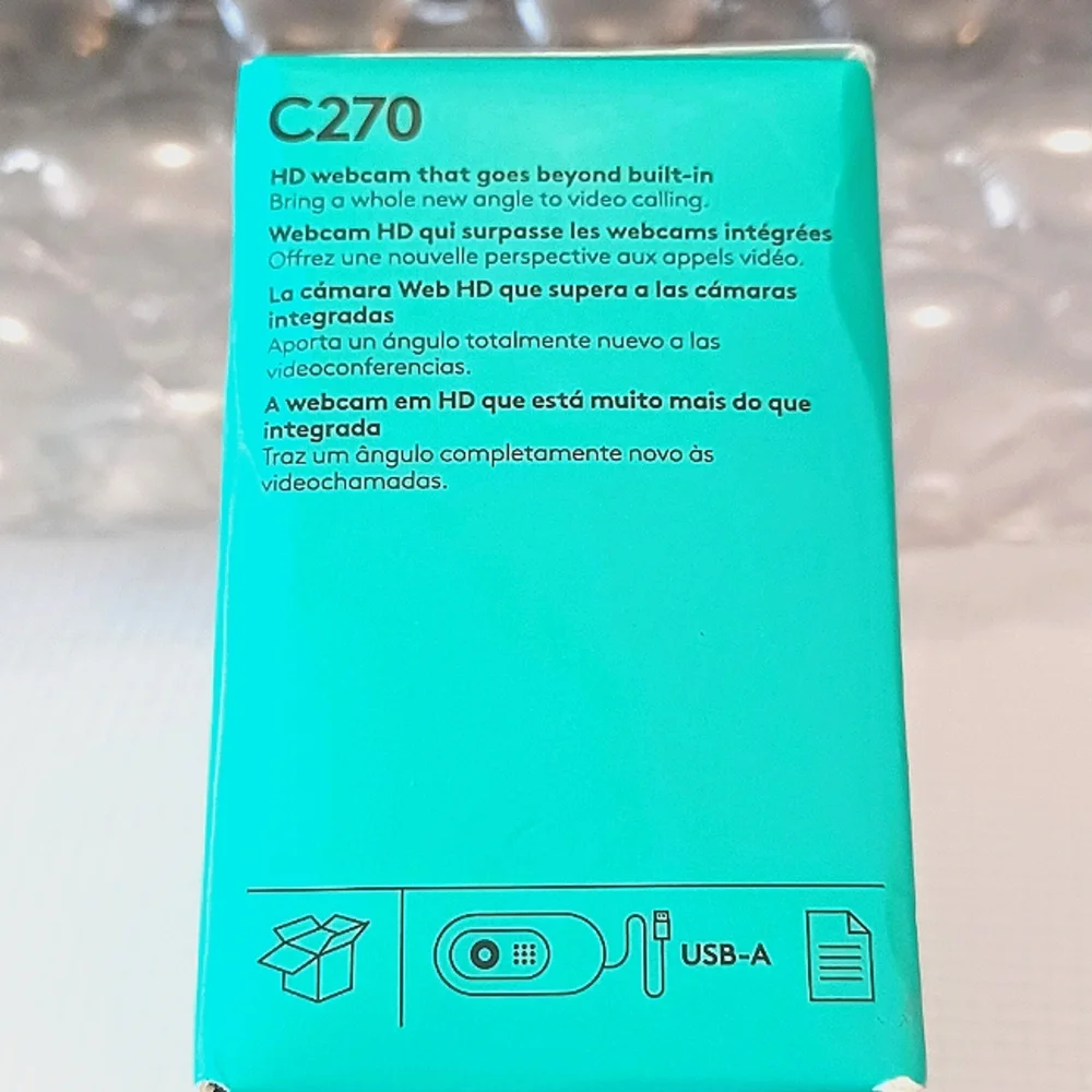 Logitech C270 HD Webcam 720p